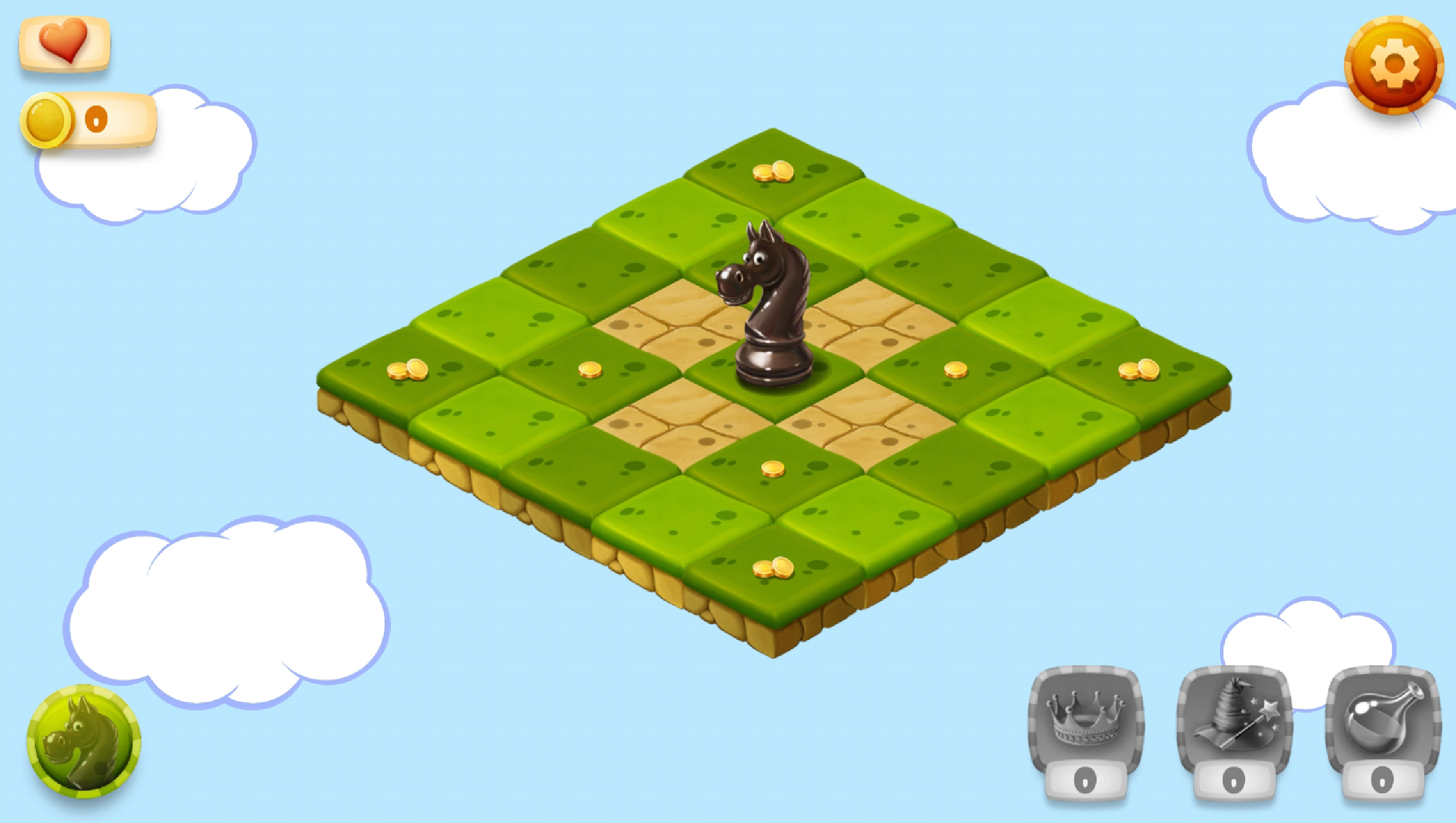 Przykładowy poziom gry (screenshot)