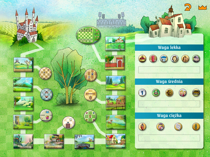 Screenshot menu głównego gry